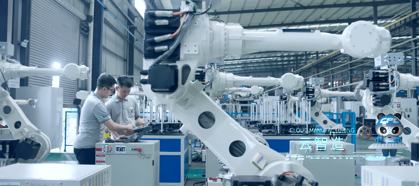 Robot flexible manufacturing